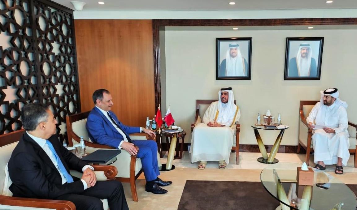 Doha : Ryad Mezzour s'entretient avec son homologue qatari autour des moyens de renforcer la coopération bilatérale dans divers domaines 1 vis 0513202421420874