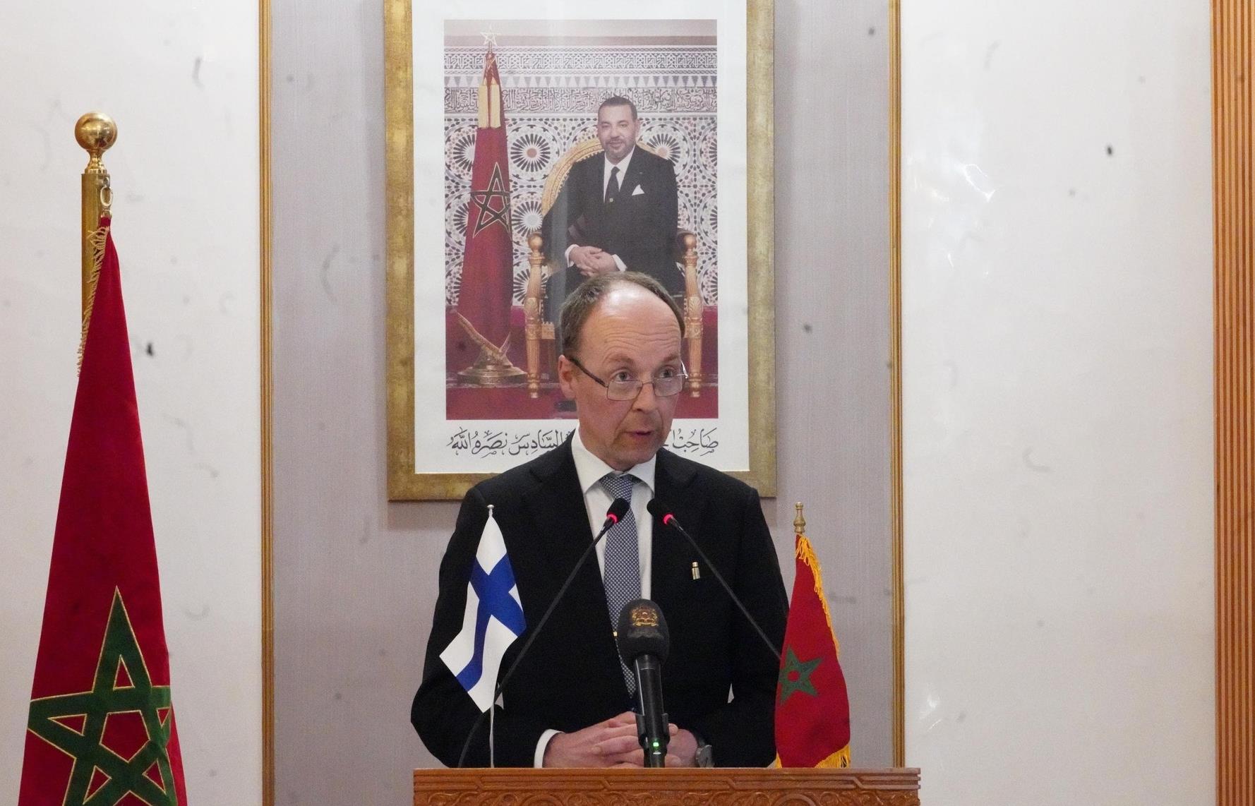 Président du Parlement finlandais: Le Maroc, partenaire "très important" pour la Finlande et l'UE 1 vis 0520202418481740