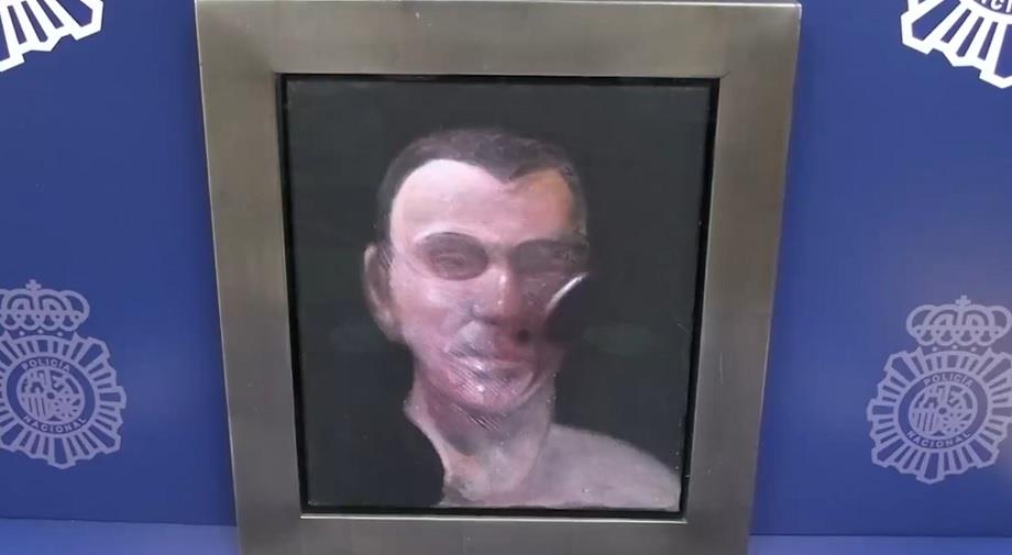La police espagnole récupère un tableau de Francis Bacon volé en 2015 1 vis 0523202412031363