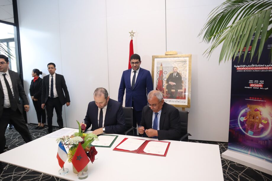 Le Maroc et la France signent une convention de partenariat pour la promotion du gaming et des ICC 1 vis 0524202418100516