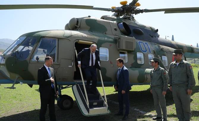 Arménie : atterrissage d'urgence de l'hélicoptère du Premier ministre 1 vis 0525202410462287