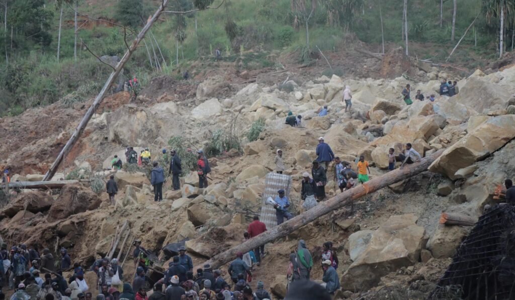 Glissement de terrain en Papouasie-Nouvelle-Guinée: 7.900 personnes évacuées vis 0528202406042931