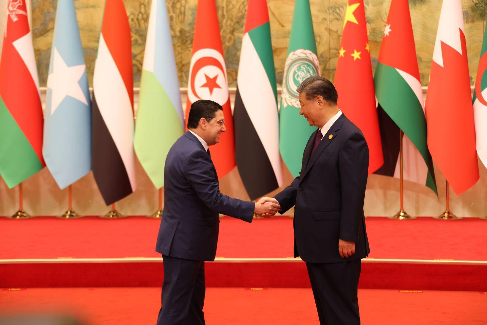 La 10e conférence des ministres des AE du Forum sino-arabe salue les initiatives internationales du Royaume du Maroc 1 vis 0530202408120491