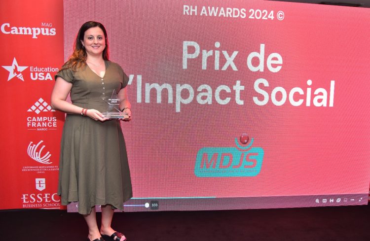 La MDJS remporte le Prix de lImpact Social aux RH AWARDS 2024©️ organises par Campus Mag e1719226009978