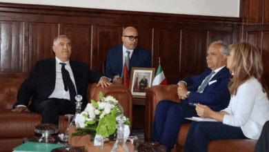 M. Laftit sentretient a Rabat avec son homologue italien