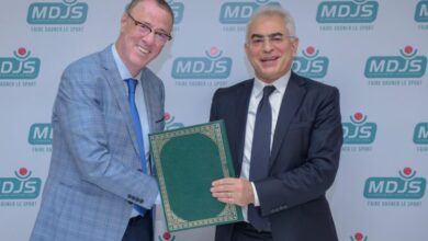 M. Younes El Mechrafi DG MDJS M. Badreddine El Idrissi President de lAMPS scaled e1718204974929