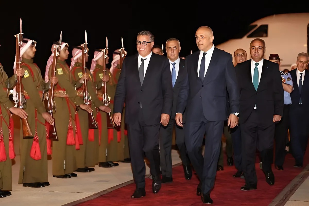 Amman: Aziz Akhannouch représente SM le Roi à la Conférence internationale de haut niveau sur l'aide humanitaire urgente à Gaza 1 Upscales.ai 1718094603690