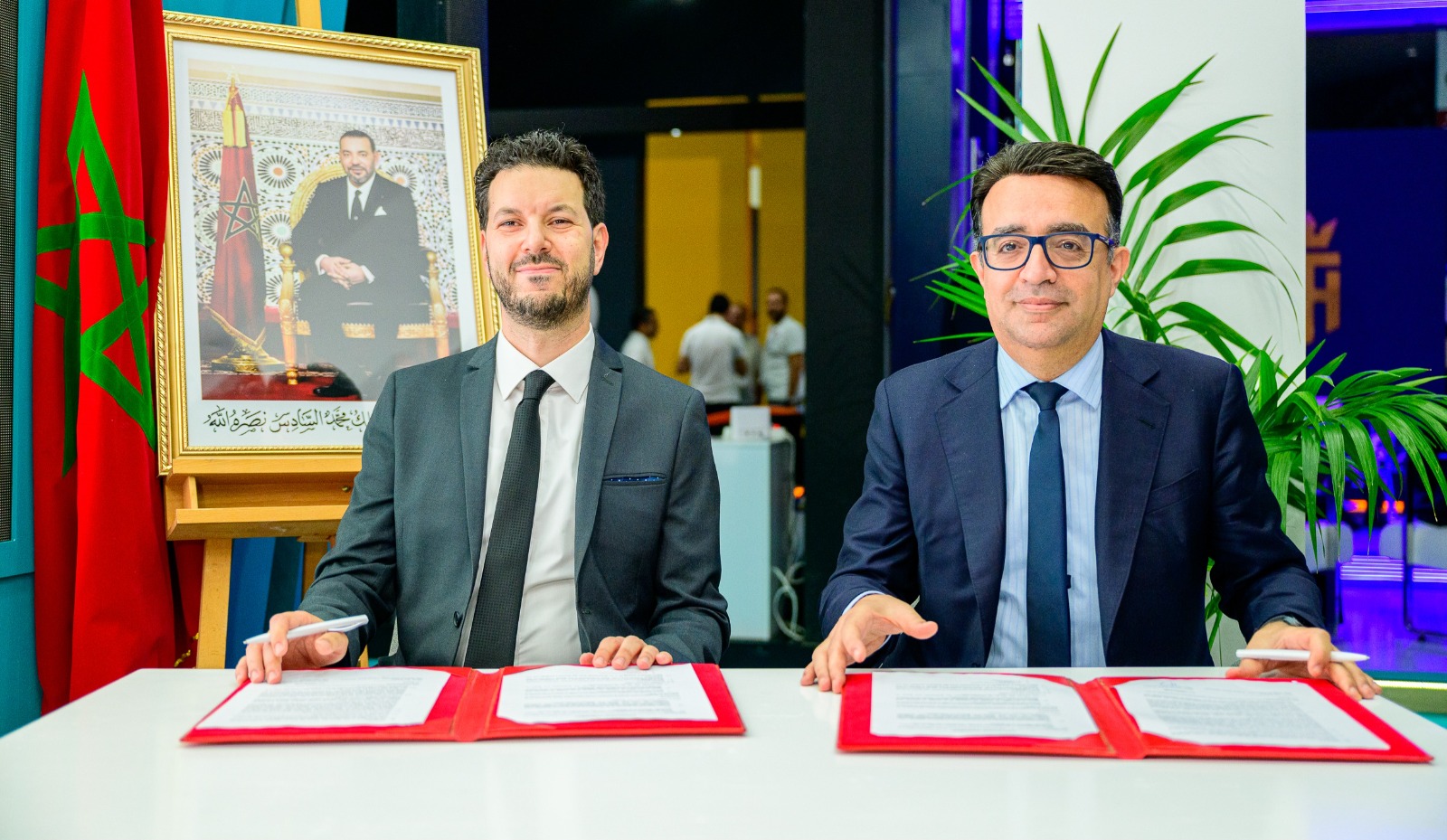 Gitex Africa : convention de partenariat entre Tamwilcom et Epson 1 epson tamwilcom 1