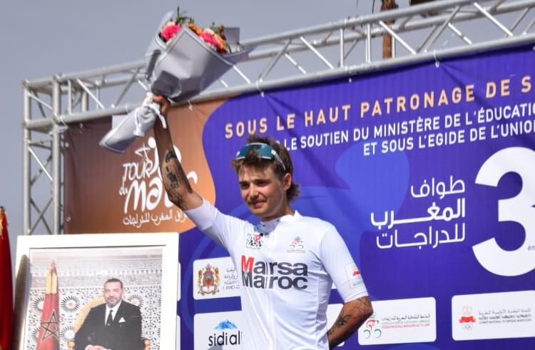 Tour du Maroc cycliste: Le Français Hennequin remporte la 3e étape, le Marocain Makhchoun 3e 1 vis 0602202421121038