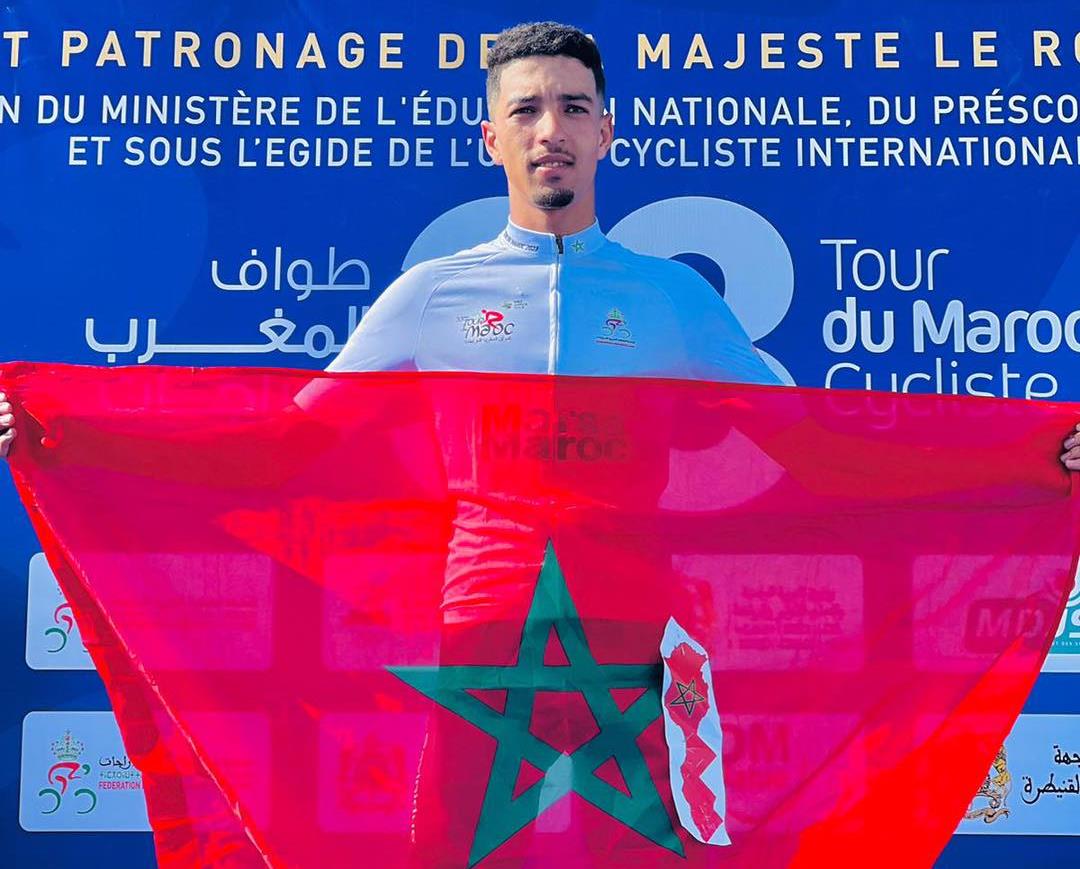 Tour du Maroc cycliste : Le Marocain Anouar Rahmou remporte la 9e étape 1 vis 0608202420285084