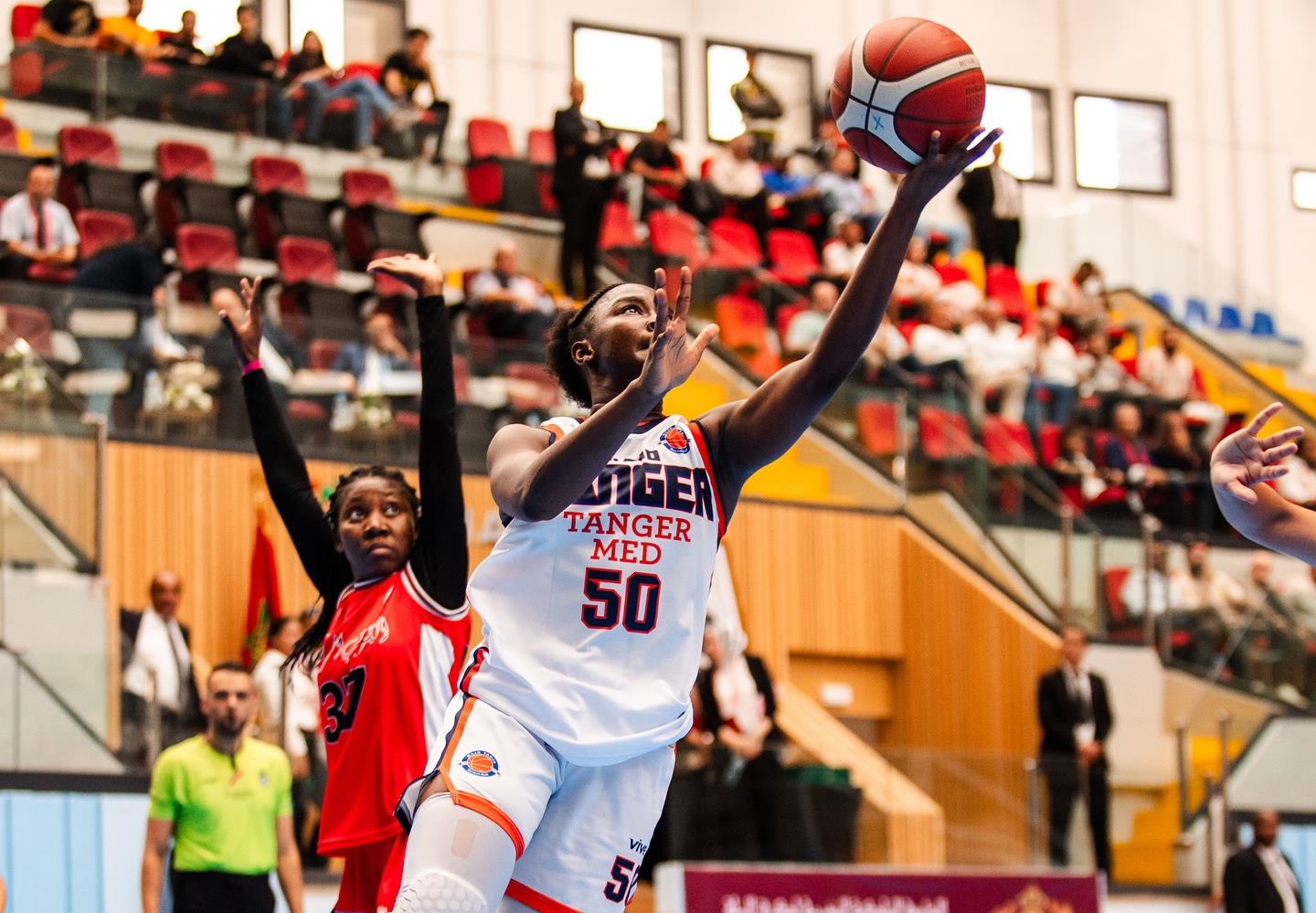 Coupe du Trône dames de basket : Majd Tanger remporte le titre 1 vis 0608202420340009