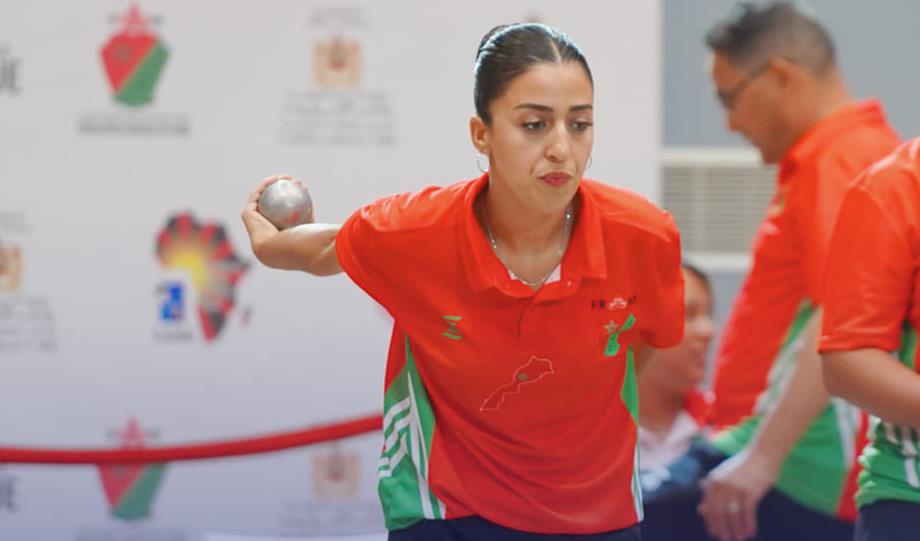 Championnats d’Afrique de Pétanque : Soukaina Gourar médaillée d’or dans le concours du "tir de précision" 1 vis 0609202423375557