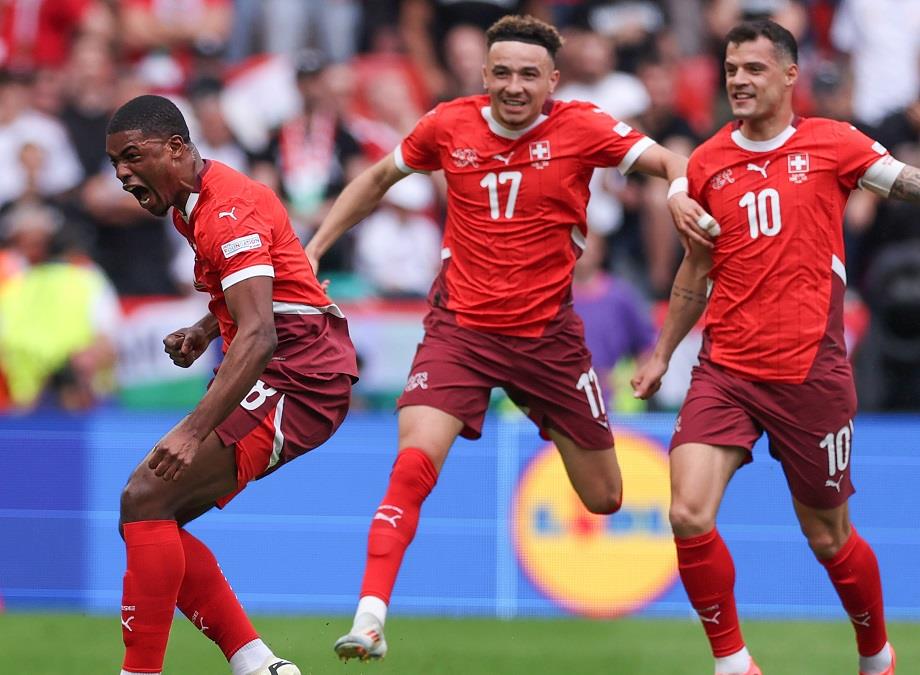 Euro 2024 : la Suisse bat la Hongrie 3-1 1 vis 0615202416482293