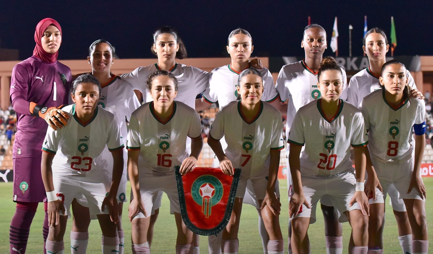Coupe du monde féminine U17: le Maroc fait match nul face à la Zambie (0-0) 1 vis 0615202423141198