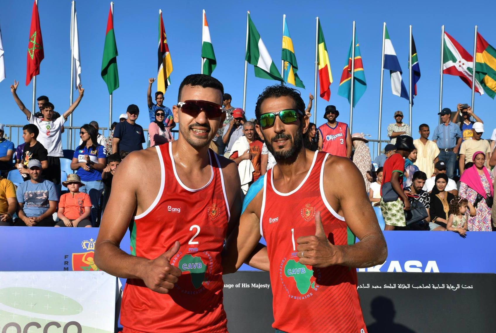 Le Maroc remporte le Championnat d’Afrique de beach-volley et se qualifie pour les Jeux Olympiques de Paris 2024 1 vis 0624202412473164