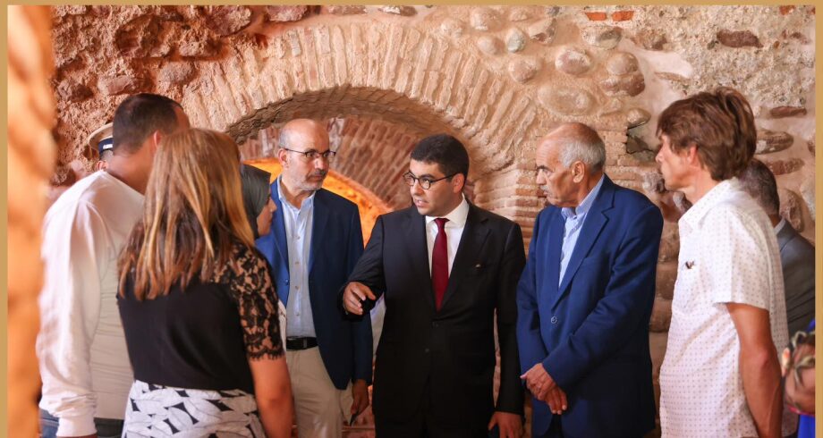 Bensaid s’enquiert à Al Haouz et Marrakech de l’état d’avancement des travaux de restauration de plusieurs sites historiques touchés par le séisme 1 vis 0628202422412656