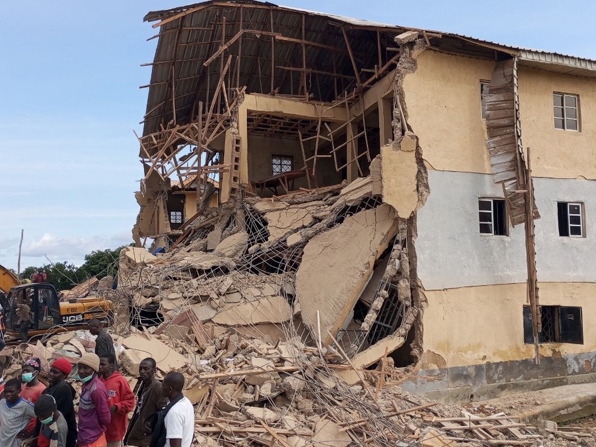 Effondrement d'une école au Nigeria : le bilan monte à 22 morts et 132 blessés 1 000 363z2be 66919891bdf49371920991 1