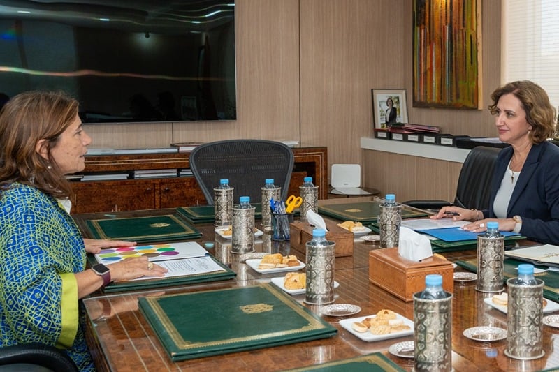 FZA rencontre la coordonnatrice Residente du SNUD au Maroc
