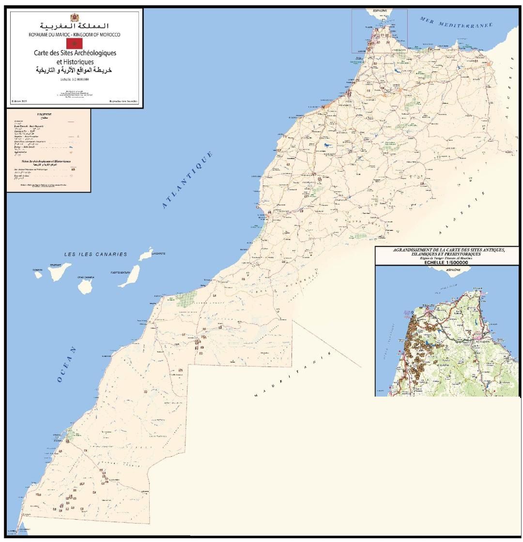 La première carte archéologique marocaine Connaître le patrimoine pour mieux le gérer 1 IMG 20240713 WA0003