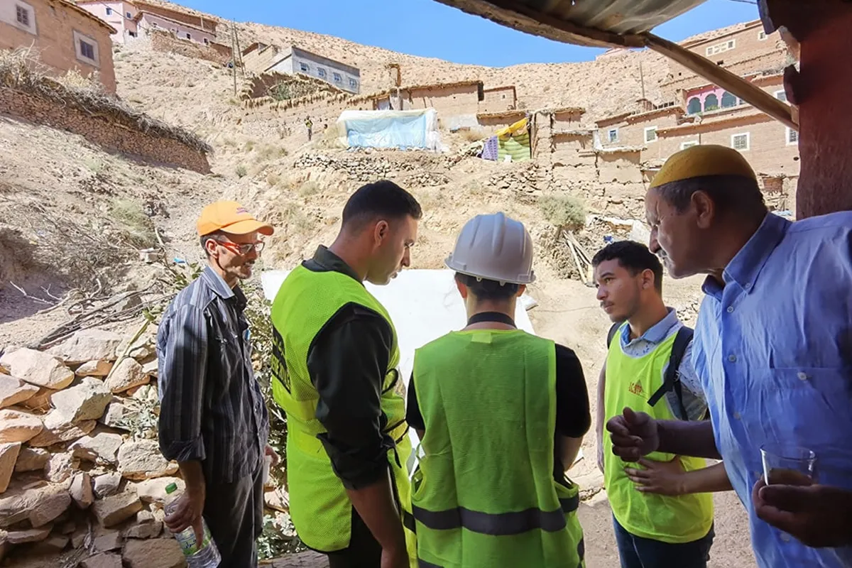Chichaoua : Des familles à Bouaboud s’apprêtent à regagner leurs maisons reconstruites après le séisme 1 IMG 1331