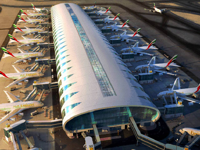 Panne informatique mondiale: l’aéroport international de Dubaï fonctionne normalement 1 aeroport de dubai