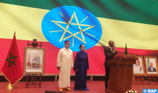 L’ambassade du Maroc en Éthiopie et la Mission Permanente du Royaume auprès de l’UA célèbrent la Glorieuse Fête du Trône 1 ethiopie