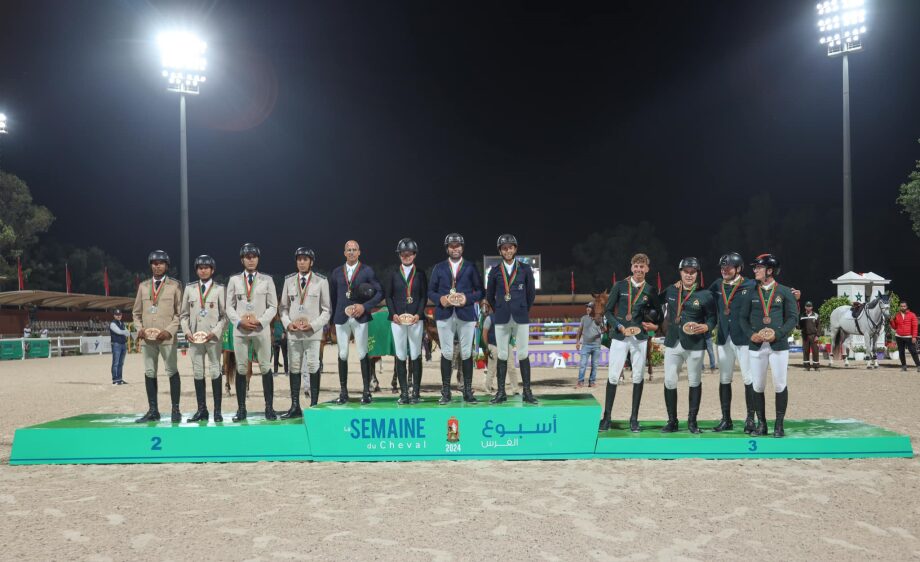 Semaine du cheval 2024 (championnat du Maroc des clubs de saut d'obstacles) : Le Royal Club équestre du Détroit-Tanger sacré 1 vis 0706202411513939