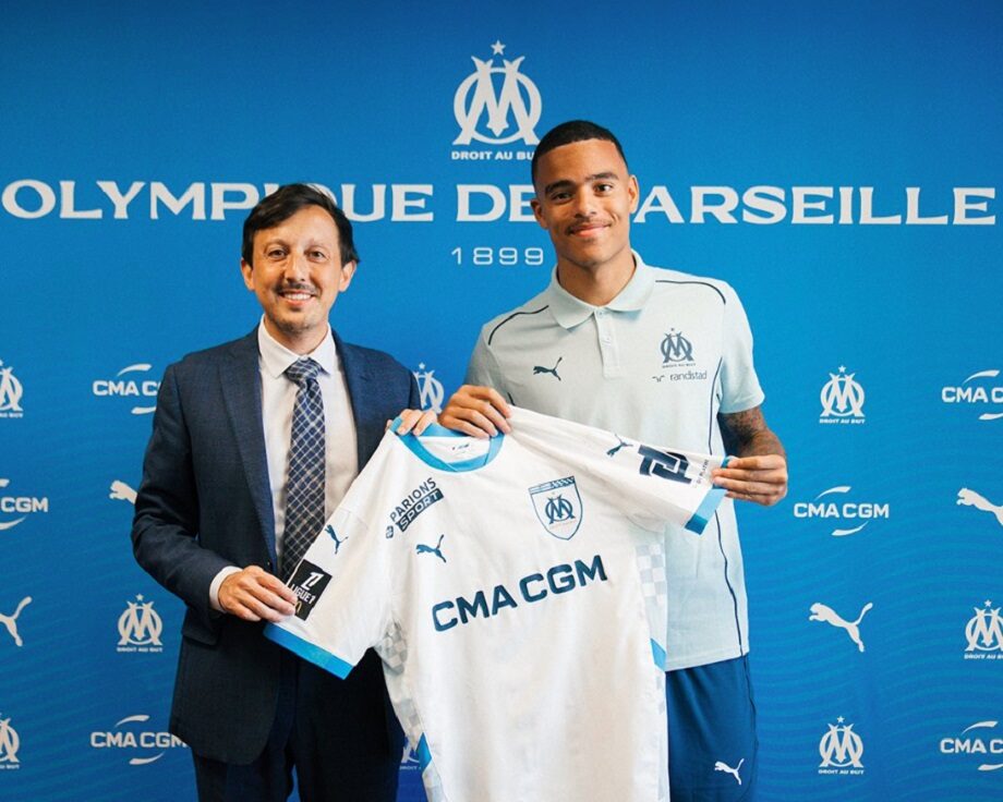 L'attaquant anglais Mason Greenwood rejoint l'OM 1 vis 0718202423375983