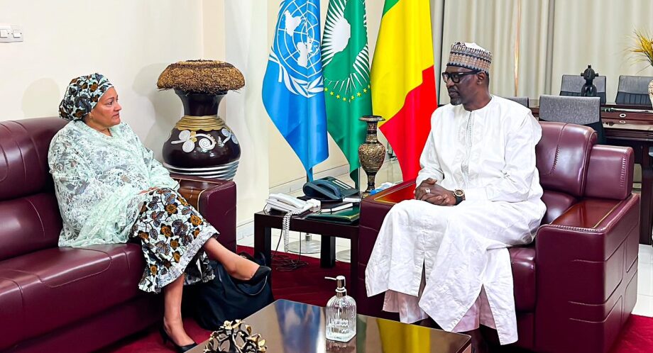 Mali : entretiens à Bamako entre Abdoulaye Diop et Amina J. Mohammed 1 vis 0720202416262842