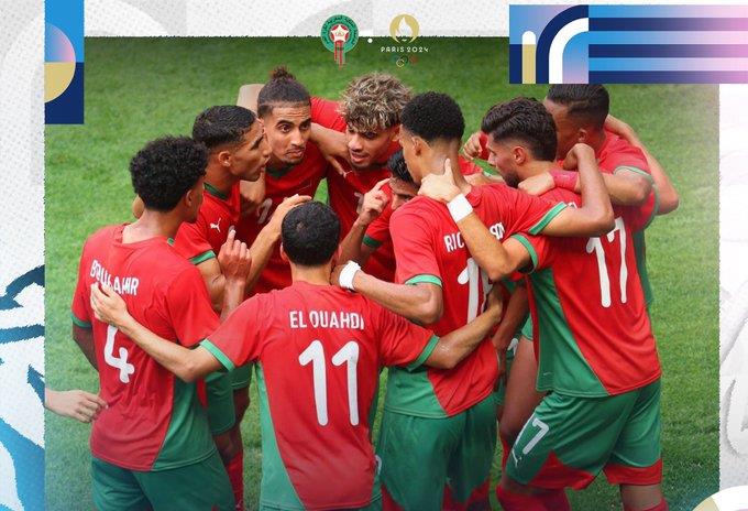 L'équipe masculine olympique marocaine affrontera les Etats-Unis en quarts de finale 1 vis 0730202420271981