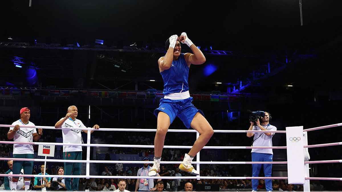Boxe : Khadija El Mardi qualifiée aux quarts de finale des JO de Paris 2024 1 vis 0731202412543547