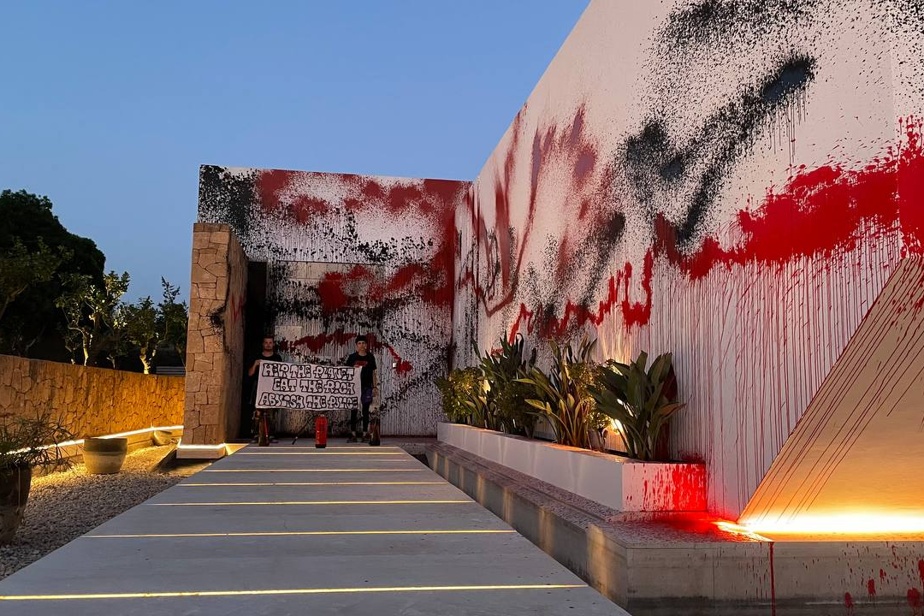 Des militants écologistes vandalisent une maison de Messi à Ibiza 1 2COLOGISTES