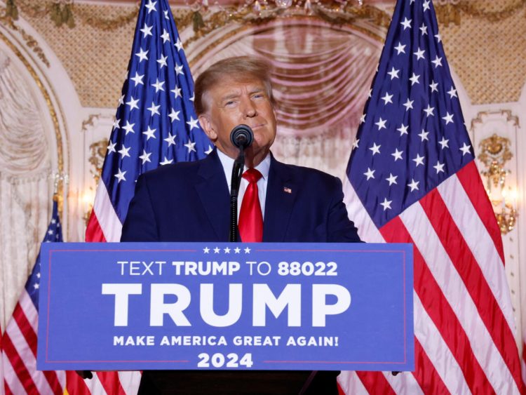 Trump impute sa tentative d'assassinat présumée à la "rhétorique" de Biden et Harris 1 Trump e1717661630631