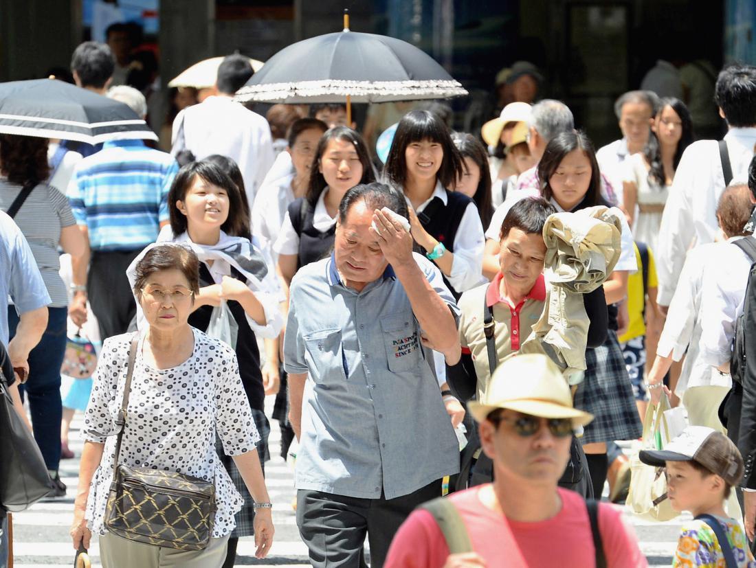 Japon : le mois de juillet 2024 le plus chaud depuis 1898 1 vis 0802202409110490