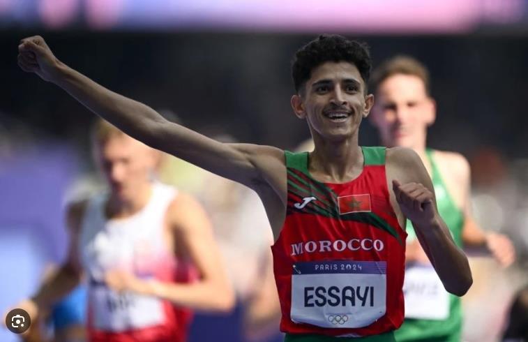 Epreuves d'athlétisme des JO de Paris 2024 : Anass Essayi qualifié aux demi-finales du 1500 m 1 vis 0802202412203746