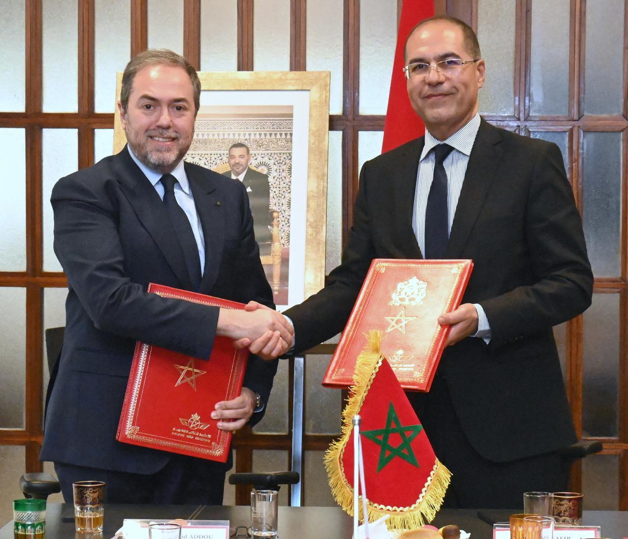 Royal Air Maroc et la Caisse de Dépôt et de Gestion s'allient pour un écosystème TravelTech marocain 1 vis 0802202416372841