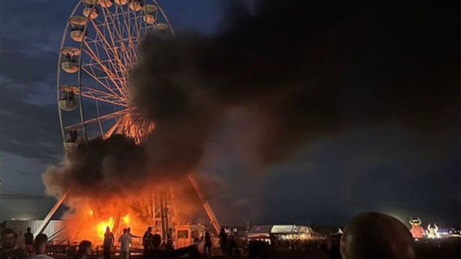 Incendie sur une grande roue dans l'est de l'Allemagne : 20 personnes blessées 1 vis 0818202410271027