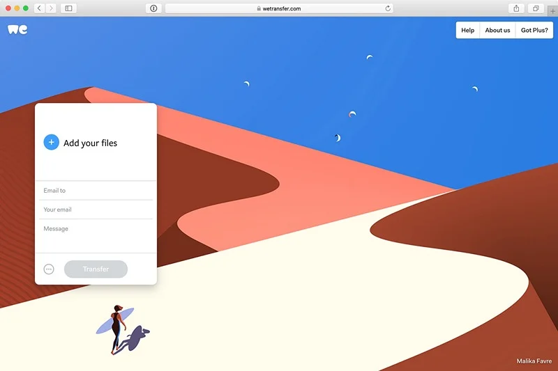 WeTransfer étend désormais ses liens jusqu'à 30 jours 1 wetransfer