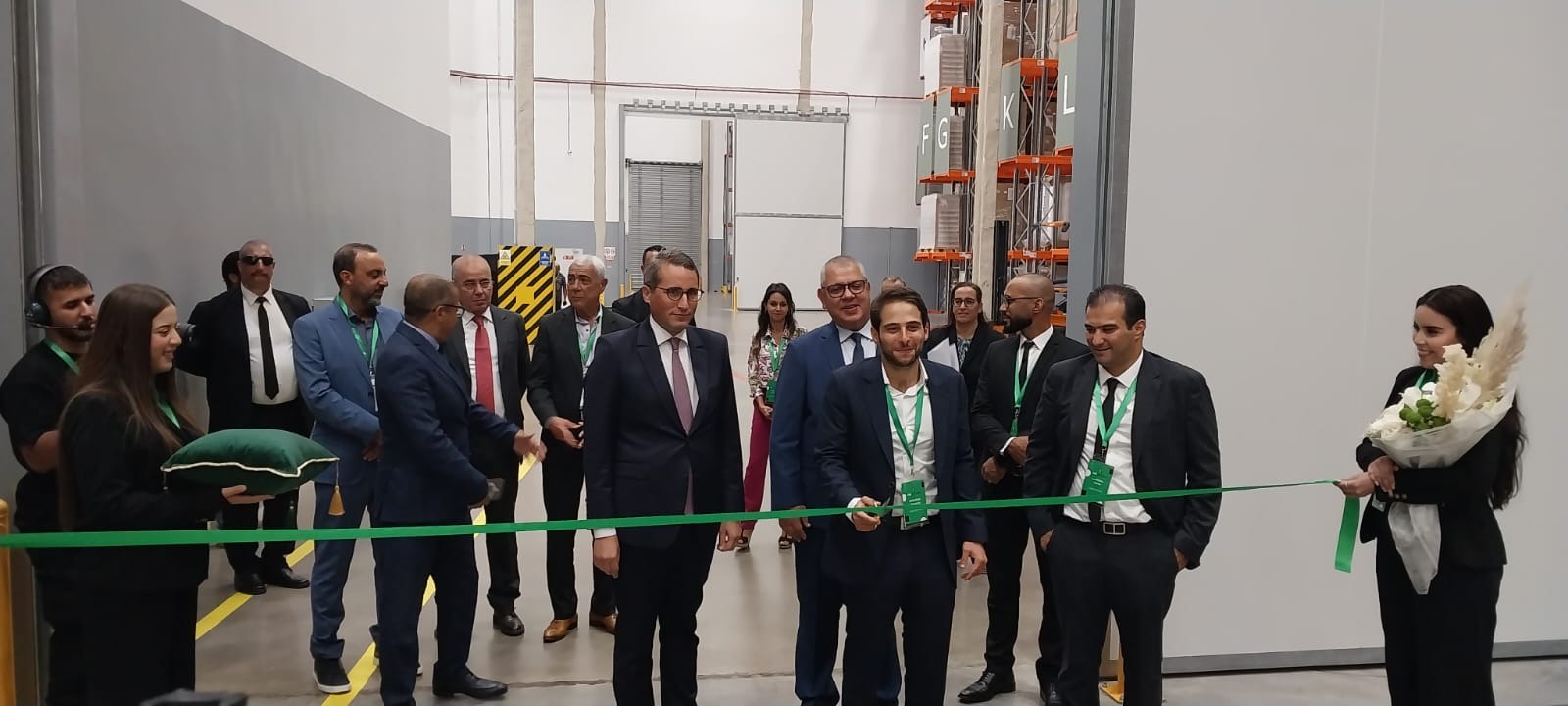 Inauguration à Casablanca de la 1ère plateforme logistique grande hauteur au Maroc 1 Logisolutions Copie