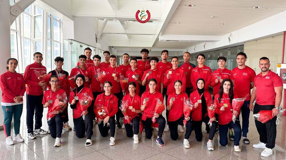 Championnat d'Afrique de Karaté Tunis-2024 : 18 médailles pour le Maroc, dont 5 en or 1 vis 0910202414260767