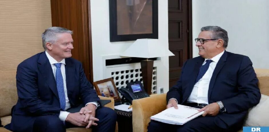 Maroc : Aziz Akhannouch rencontre le Secrétaire général de l'OCDE, Mathias Cormann 1 vis 0911202411141095
