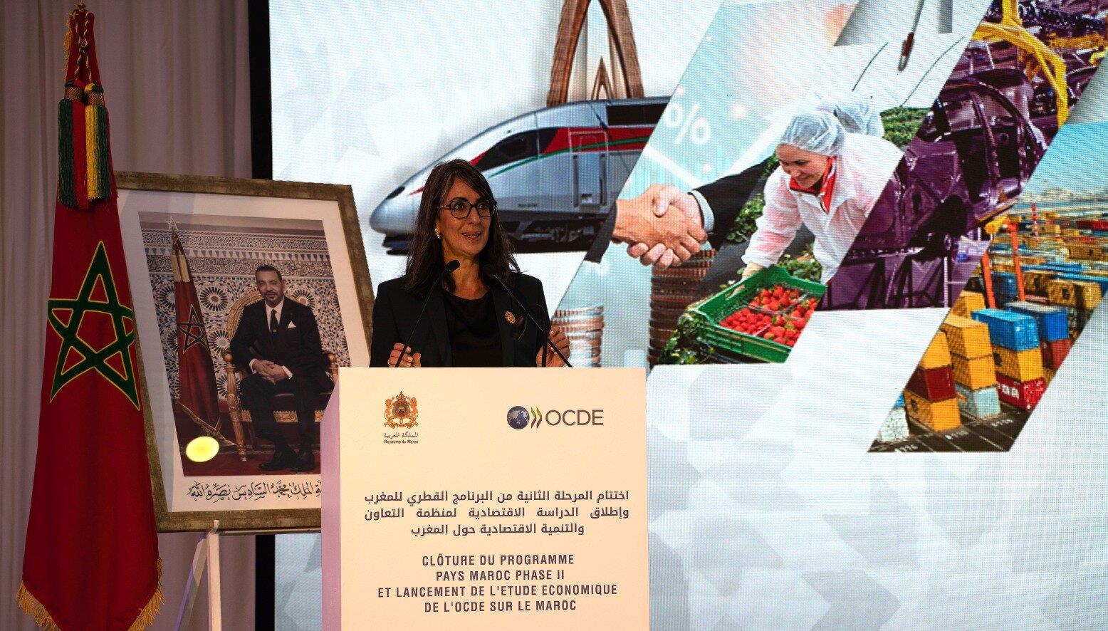 Maroc-OCDE : Nadia Fettah présente un bilan « positif » du partenariat stratégique 1 vis 0911202418531914