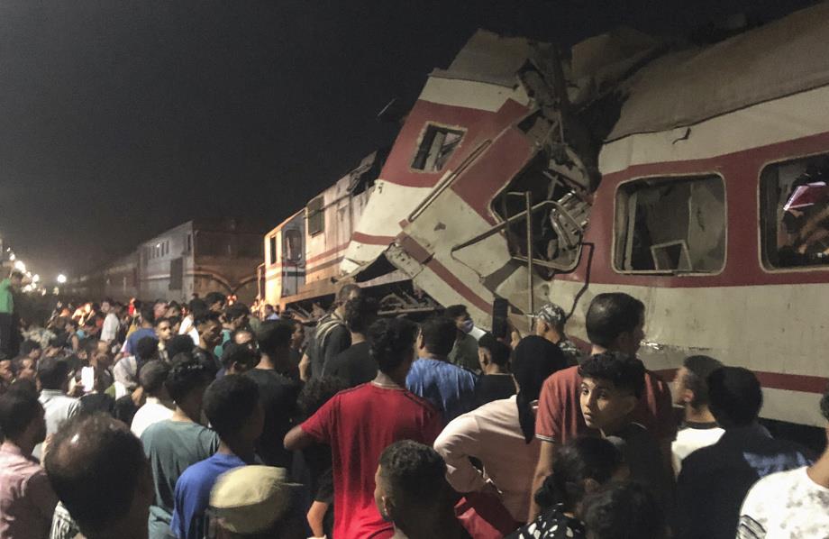Collision de deux trains en Egypte : 3 morts et et 49 autres 1 vis 0914202423432347