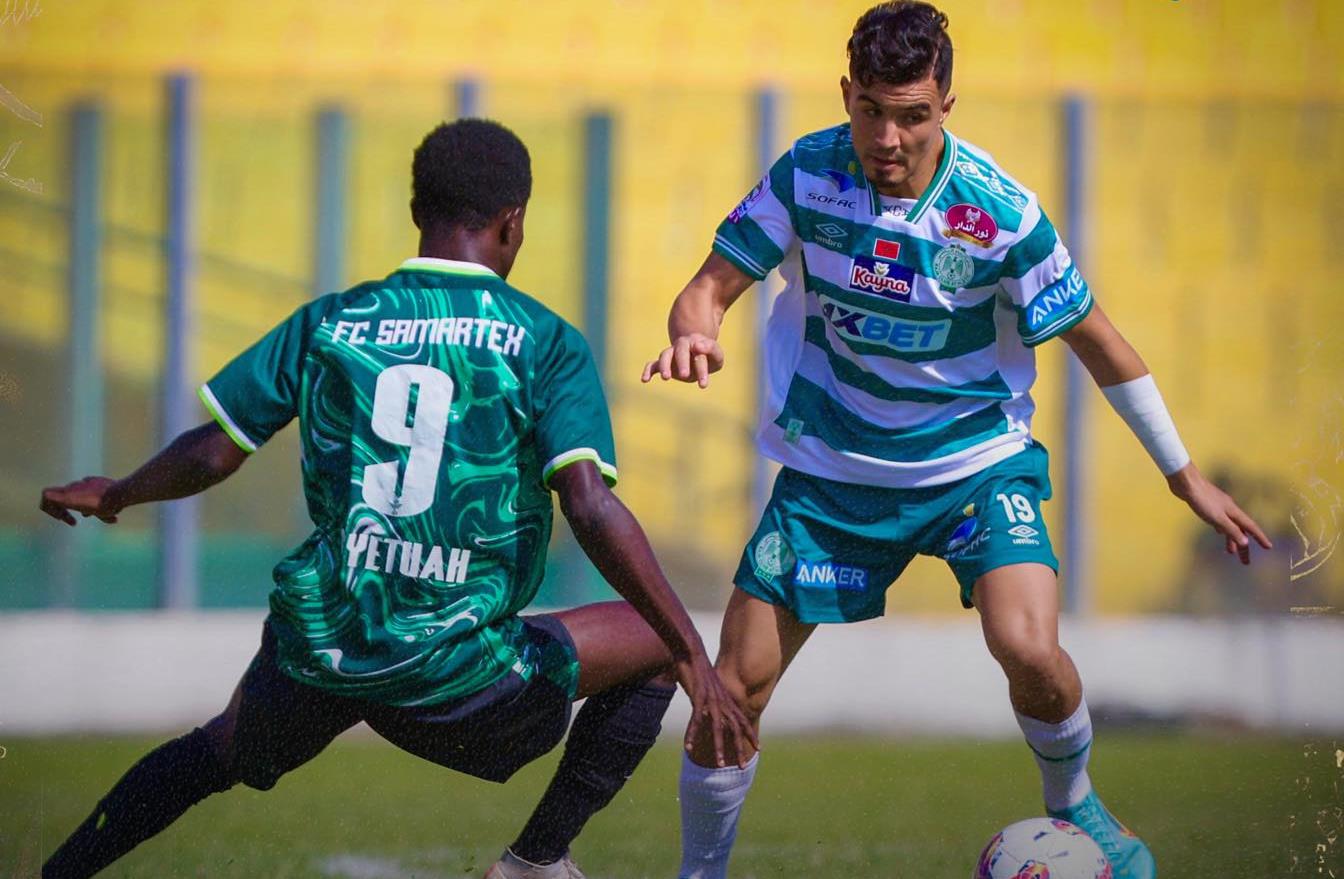 Ligue des Champions : Le Raja Casablanca ramène un nul (2-2) de la pelouse des Ghanéens de FC Samartex 1 vis 0915202418211038