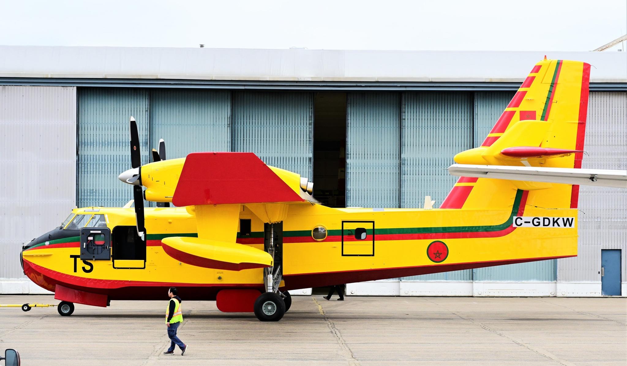 Feux de forêt au Portugal : Sur Hautes Instructions de SM le Roi, déploiement de deux avions Canadair des FAR 1 vis 0918202415402630