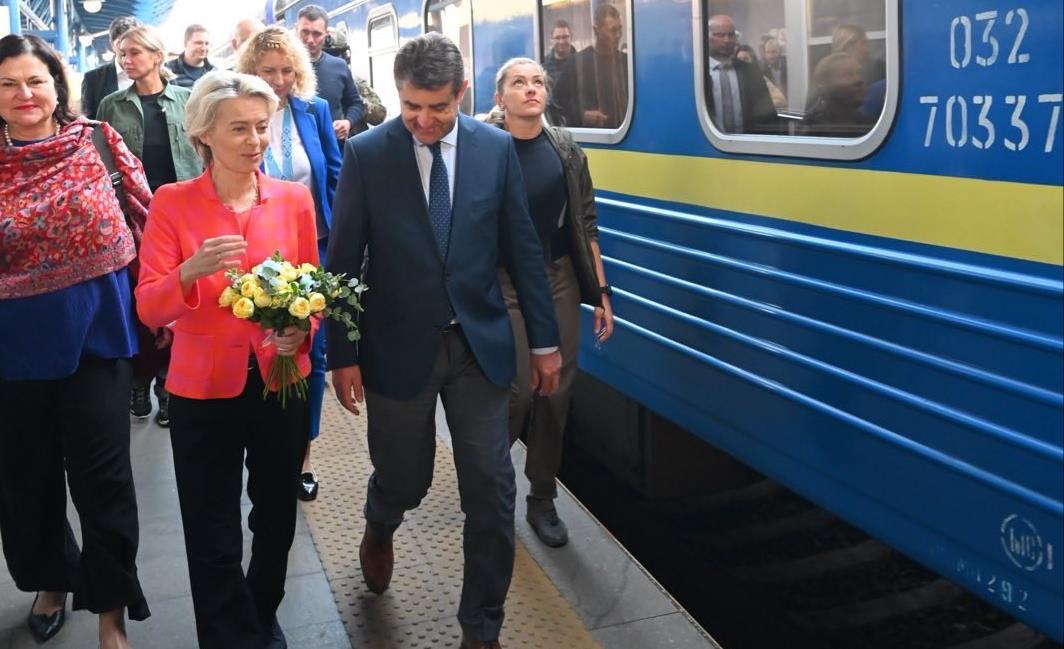 Ursula von der Leyen se rend à Kiev pour discuter du "soutien" européen en vue de l'hiver. 1 vis 0920202406521905