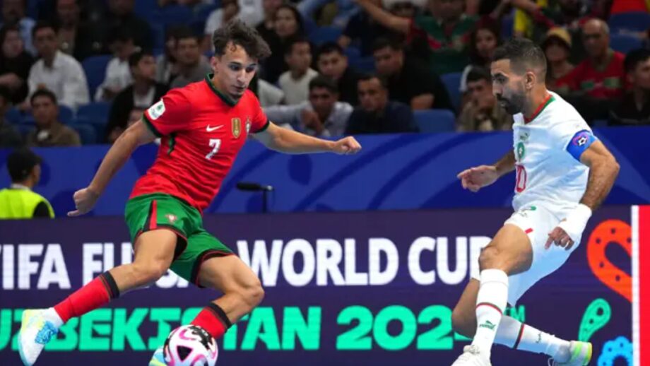 Coupe du monde de futsal : défaite du Maroc face au Portugal 1 vis 0922202415034839