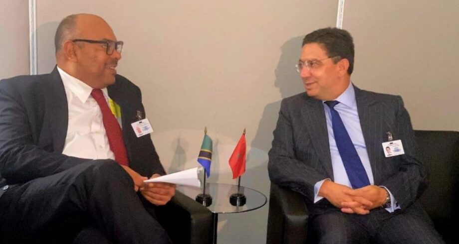 Nasser Bourita discute avec son homologue tanzanien à New York. 1 vis 0926202407261404