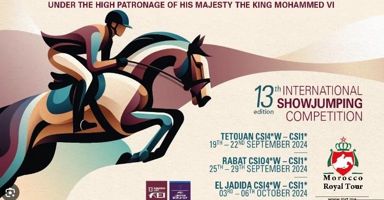 "Lancement à Rabat de la deuxième étape du treizième Concours international de saut d'obstacles, 'Morocco Royal Tour'" 1 vis 0926202413312764