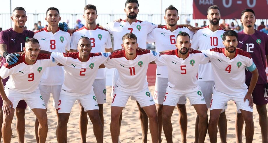 Match amical de beach-soccer : le Maroc s'impose face aux Émirats arabes unis. 1 vis 0928202413283535